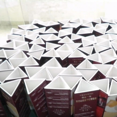 三角台牌--背胶裱kt板制作